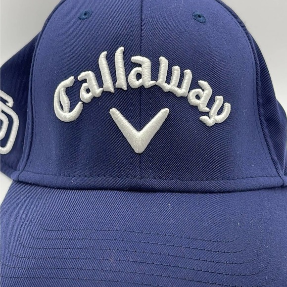 Callaway San Diego Padres The Links Navy Snapback Hat Cap #55666(Pre-owned) - Picture 2 of 7